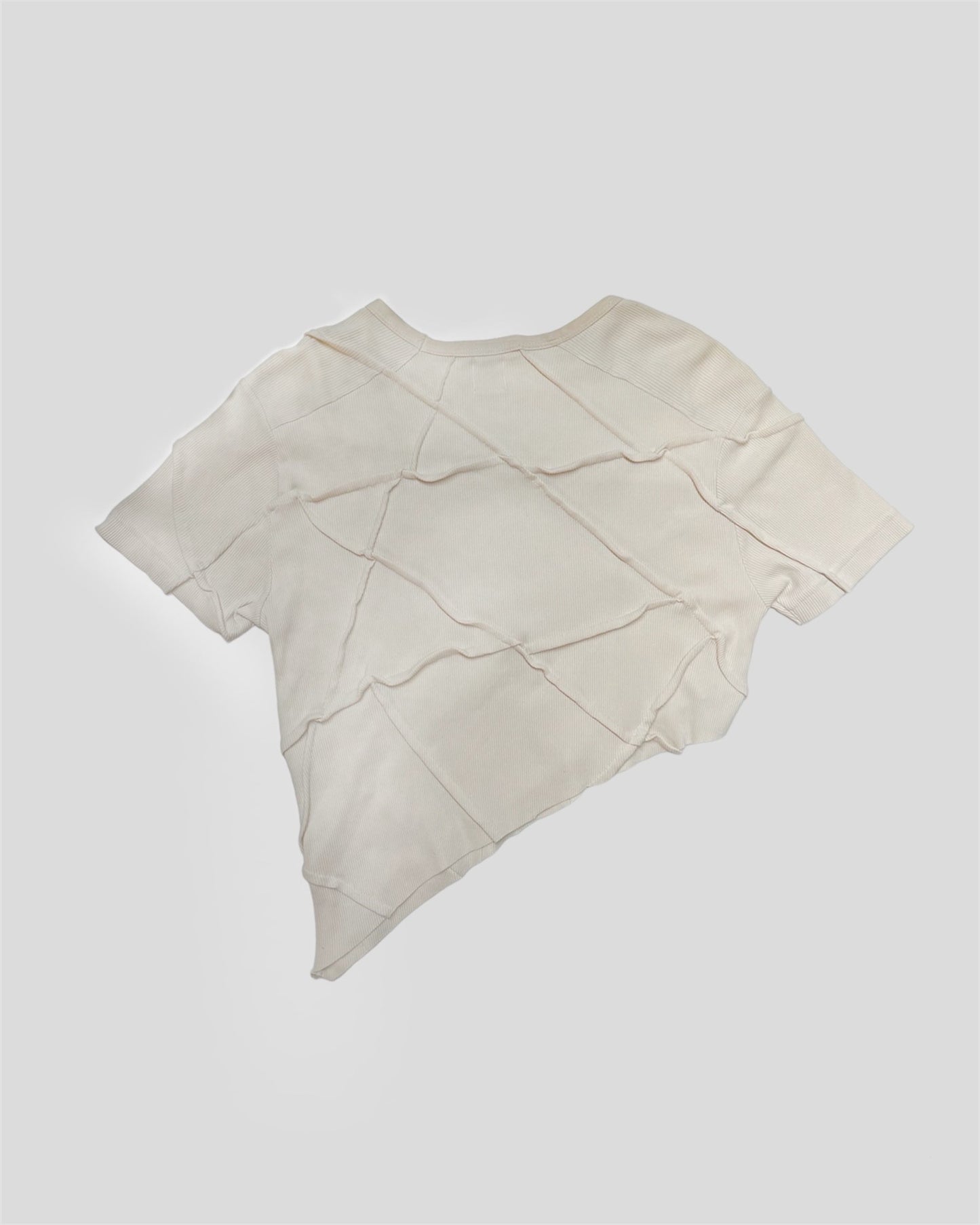 WRINKLED RIBBED SHIRT