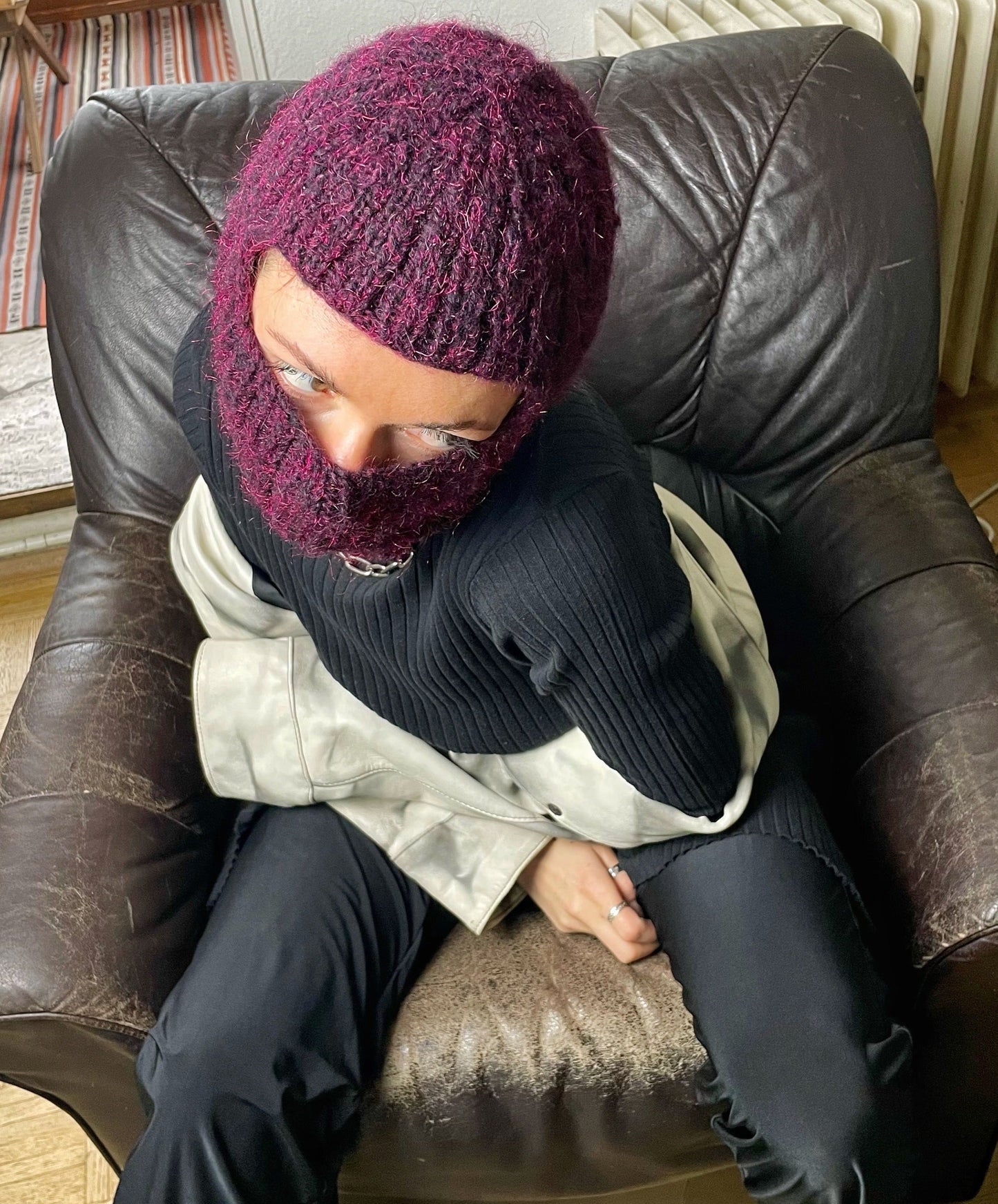 FUZZY BERRY BALACLAVA