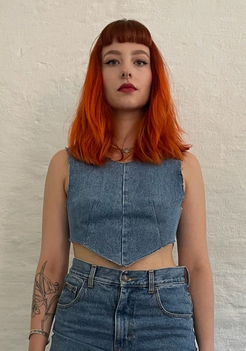 DENIM TOP