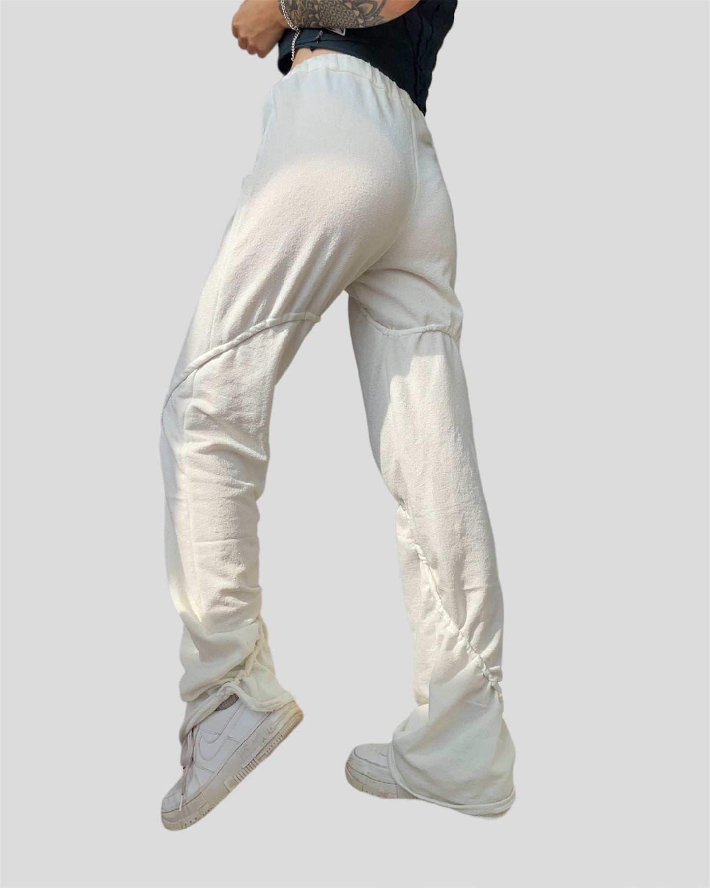 DRAWSTRING TOWEL PANTS