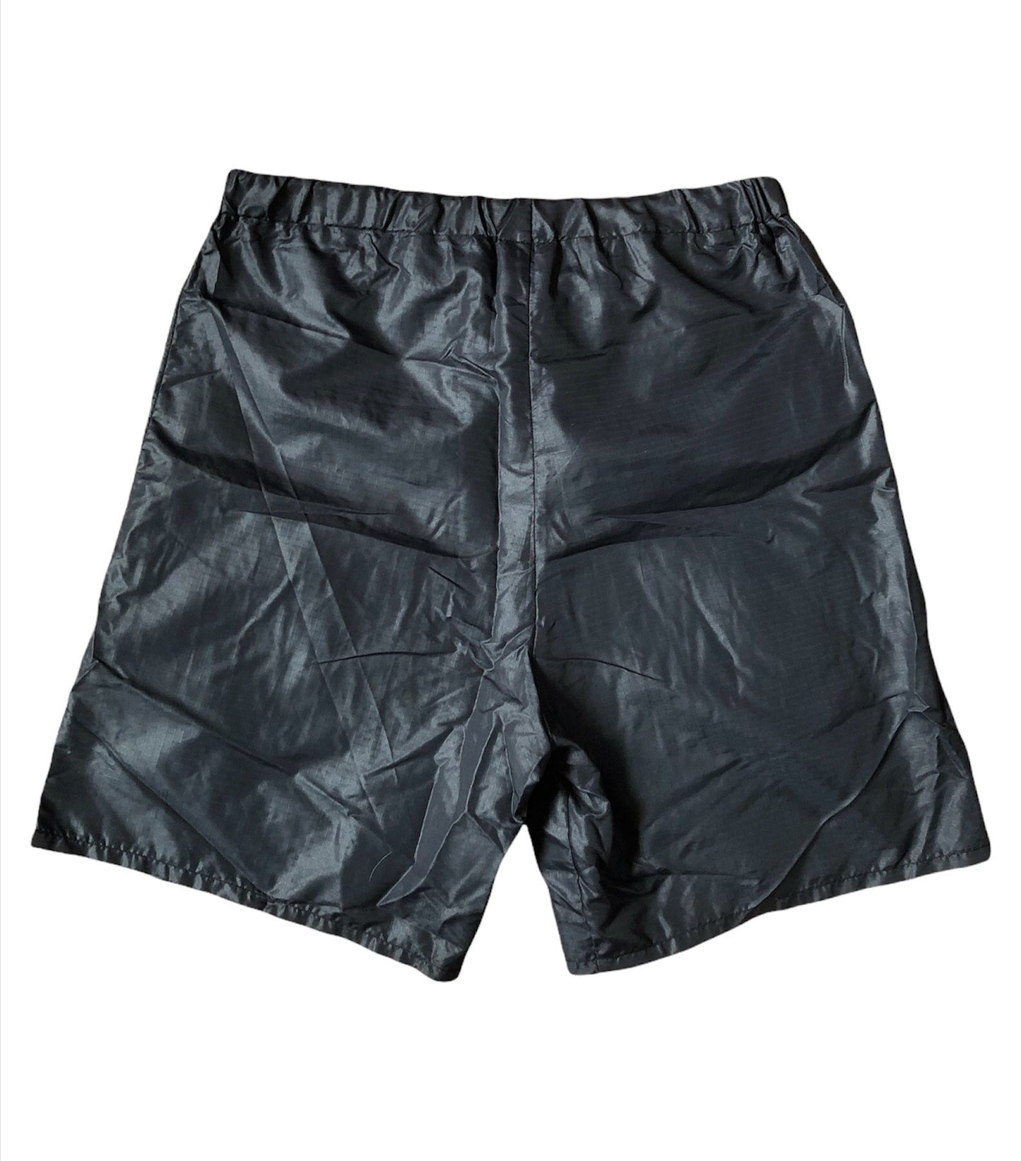 BLACK UTILITY TENT-SHORTS