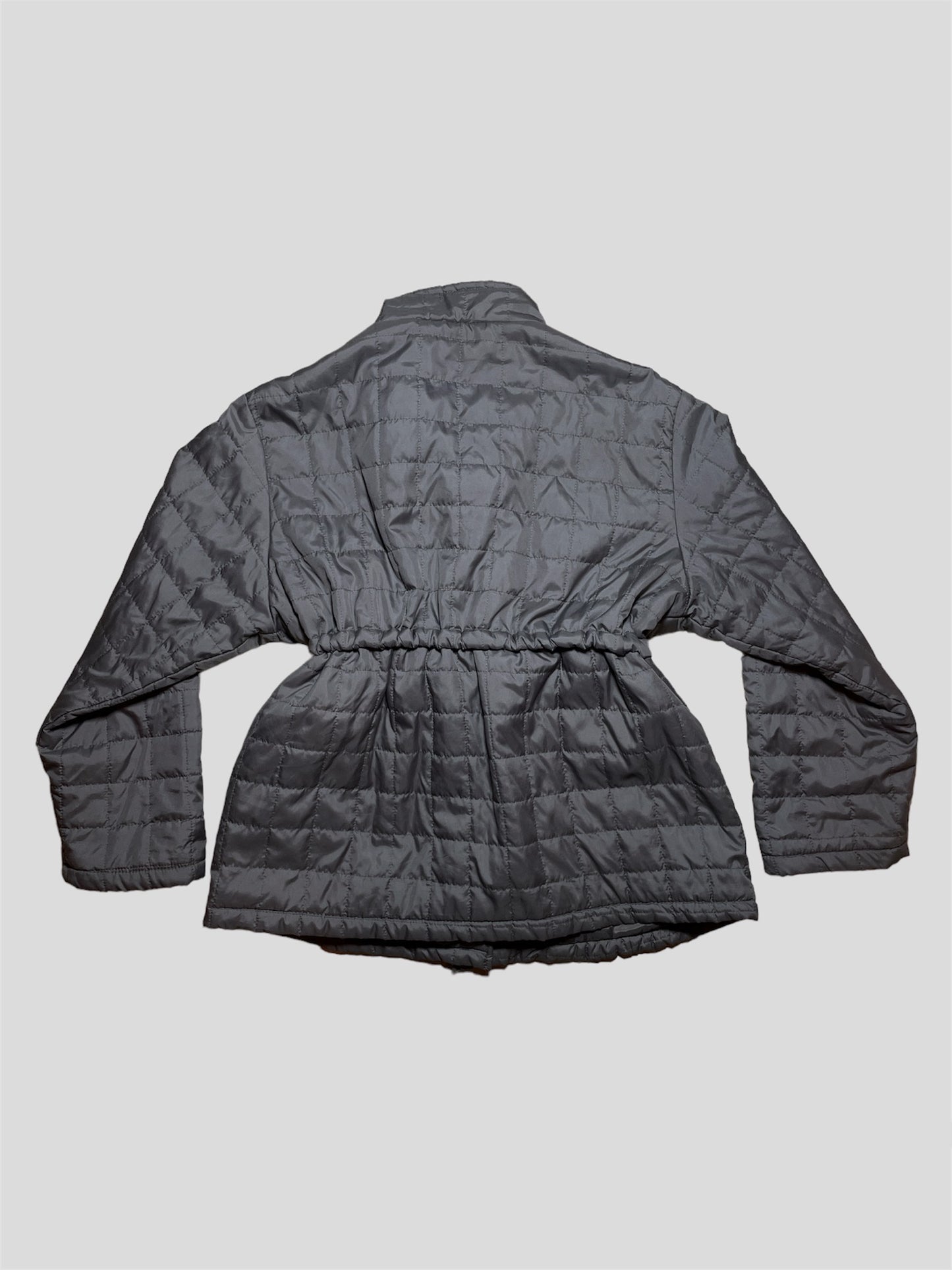 SPACE DRAWSTRING PUFFER JACKET