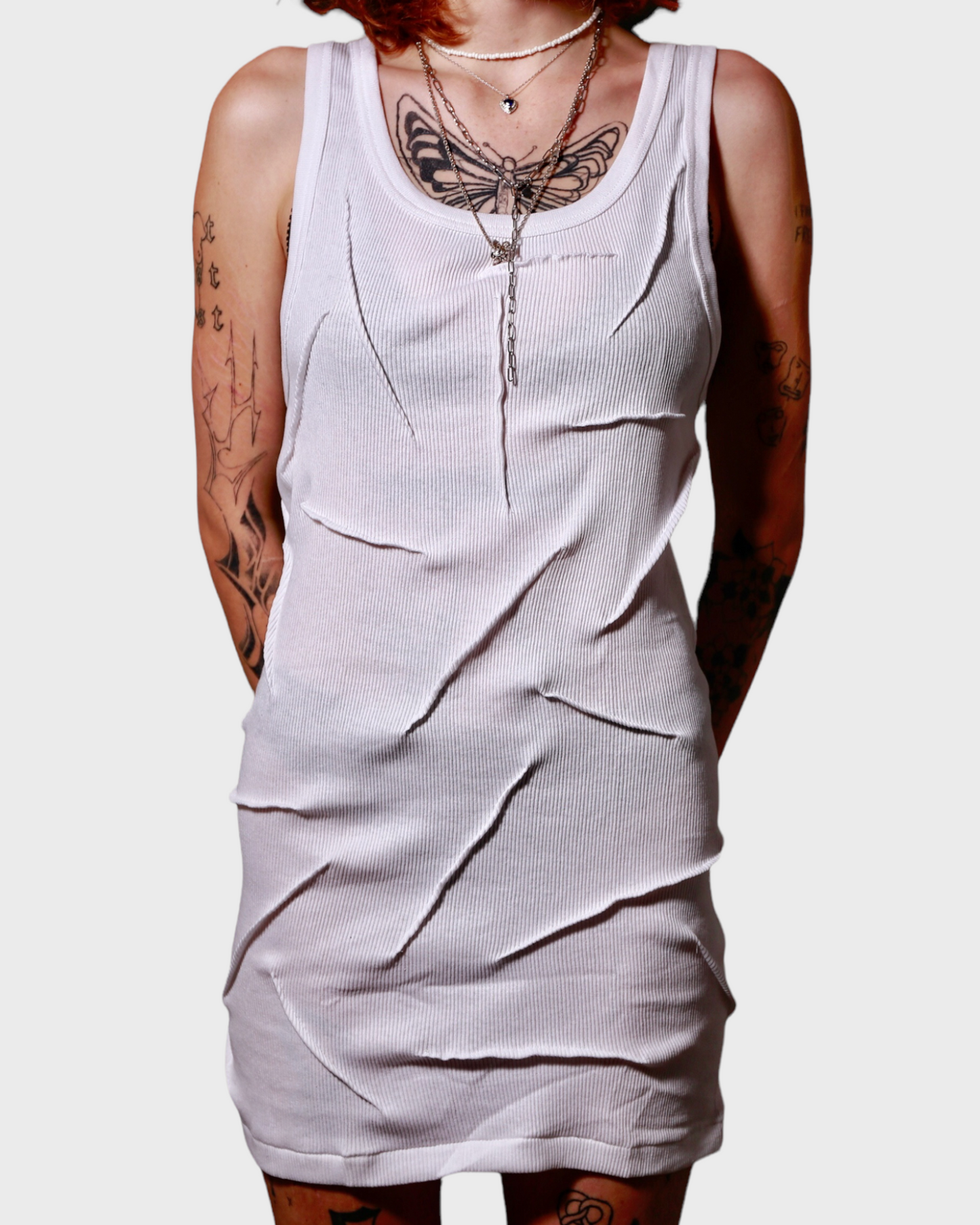 MINI DRESS WRINKLE TANKTOP 2.0