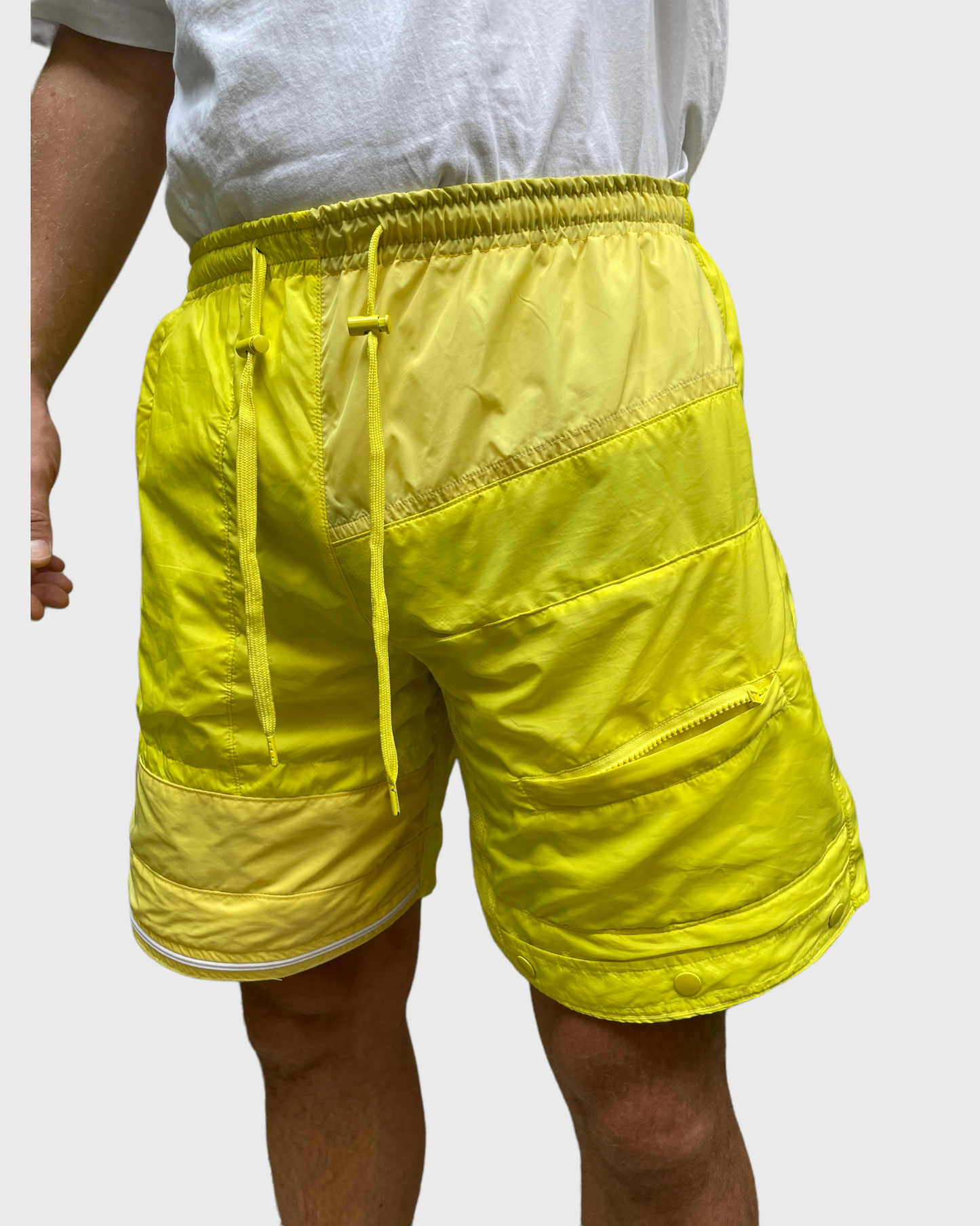 LEMON WINDBREAKER SHORTS